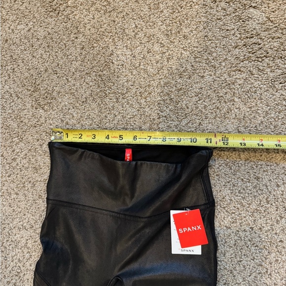 SPANX Faux Leather Moto Leggings – Very Black (S/P, NWT) - Picture 13 of 13